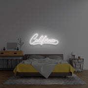 California Neon LED Sign