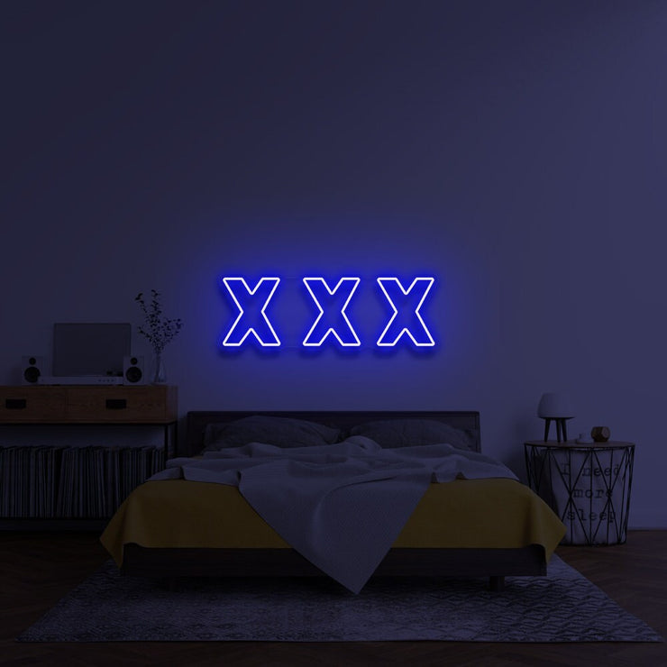 XXX Amsterdam Sex Neon LED Sign