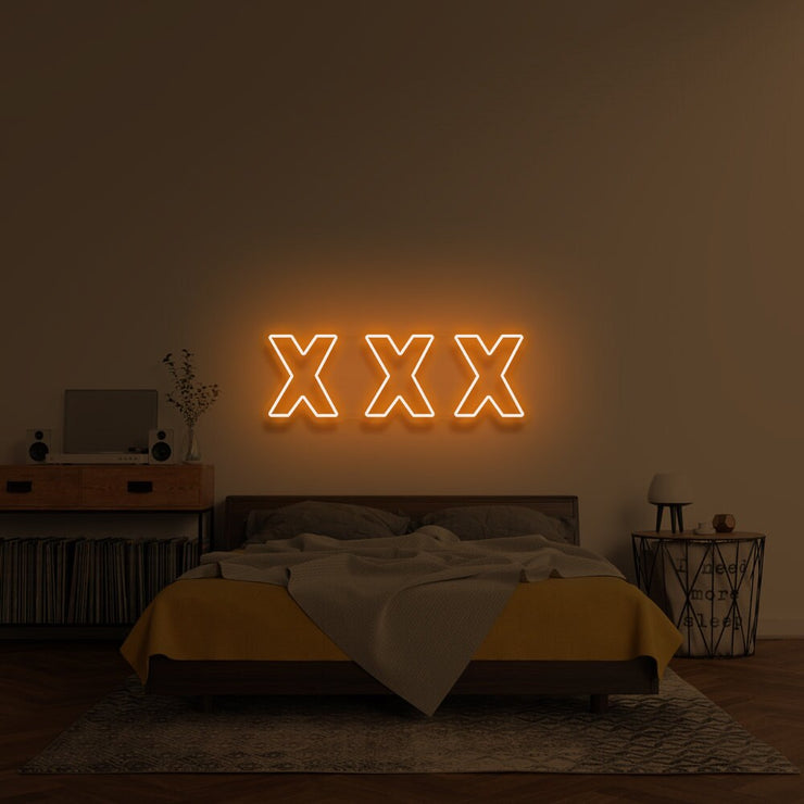 XXX Amsterdam Sex Neon LED Sign