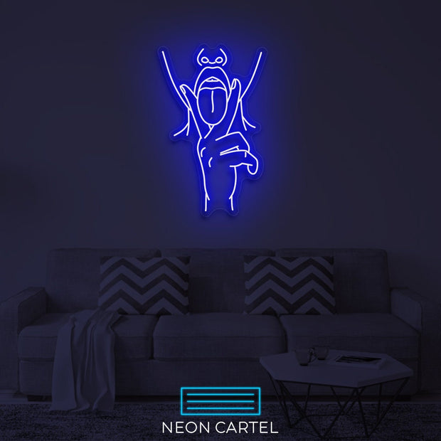 Girl Tongue Neon LED Neon LED Sign