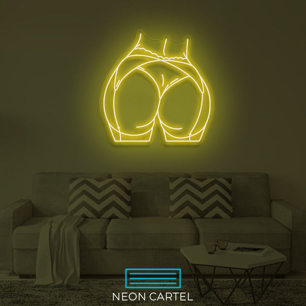 Beautiful Booty Neon Led Sign, Beautiful Booty Sign Neon Light, Booty  Neon Room Light, Beautiful Booty Neon Light, Unique Decor Neon Light