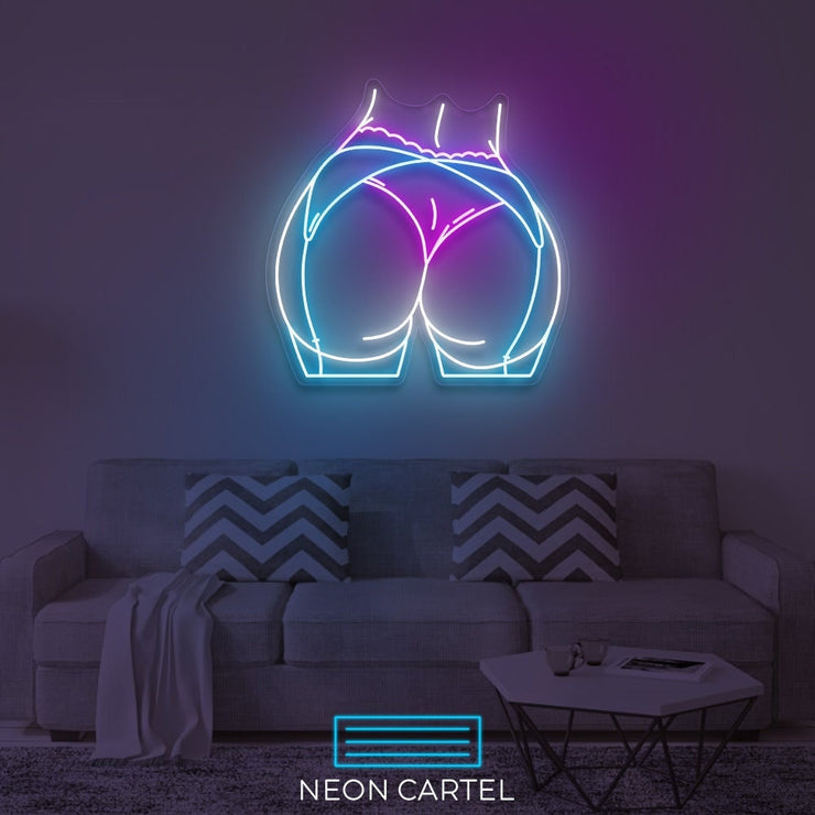 Beautiful Booty Neon Led Sign, Beautiful Booty Sign Neon Light, Booty  Neon Room Light, Beautiful Booty Neon Light, Unique Decor Neon Light