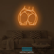 Beautiful Booty Neon Led Sign, Beautiful Booty Sign Neon Light, Booty  Neon Room Light, Beautiful Booty Neon Light, Unique Decor Neon Light