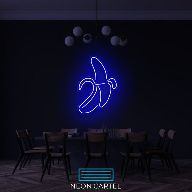 Banana Neon Sign Light, Banana LED Neon Light Decoration, Handmade Banana Neon Sign, Neon Light Sign for Wall Decor, Neon Light Gifts