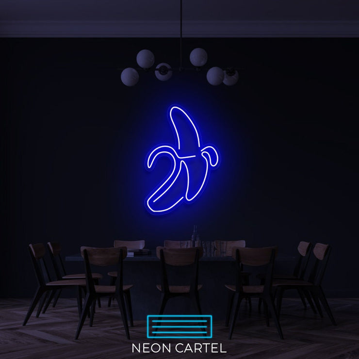 Banana Neon Sign Light, Banana LED Neon Light Decoration, Handmade Banana Neon Sign, Neon Light Sign for Wall Decor, Neon Light Gifts