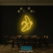 Banana Neon Sign Light, Banana LED Neon Light Decoration, Handmade Banana Neon Sign, Neon Light Sign for Wall Decor, Neon Light Gifts