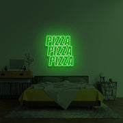 Pizza Neon Sign, Italian FoodArt Sign Light, LED Neon Sign Light, Italian Restaurant Illuminated Neon Sign, PizzaLover Flex Neon Sign Light