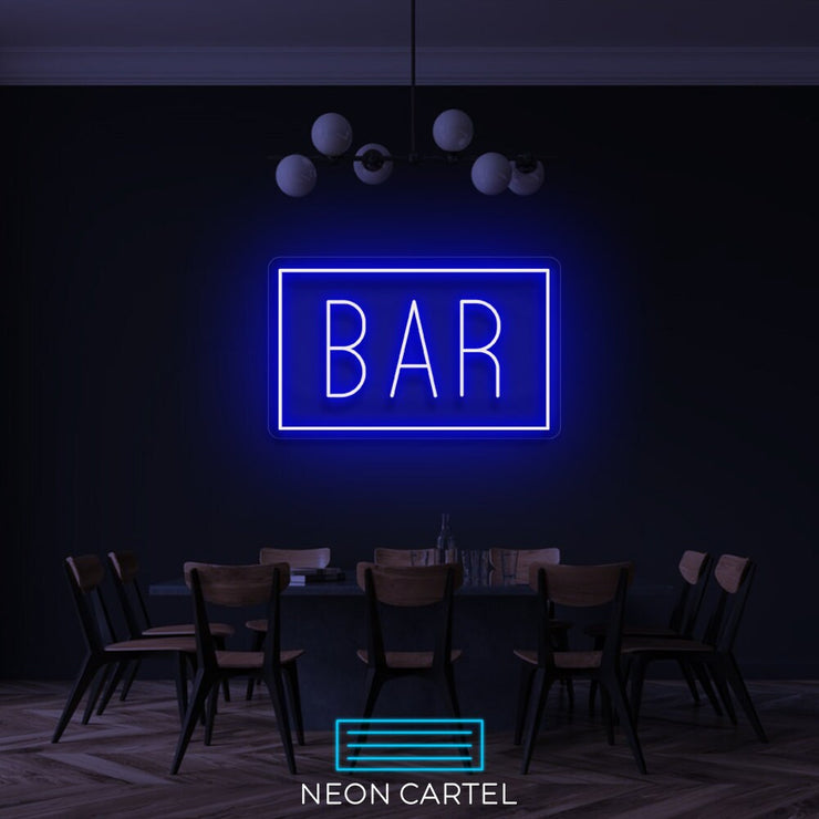 Bar Neon LED Sign