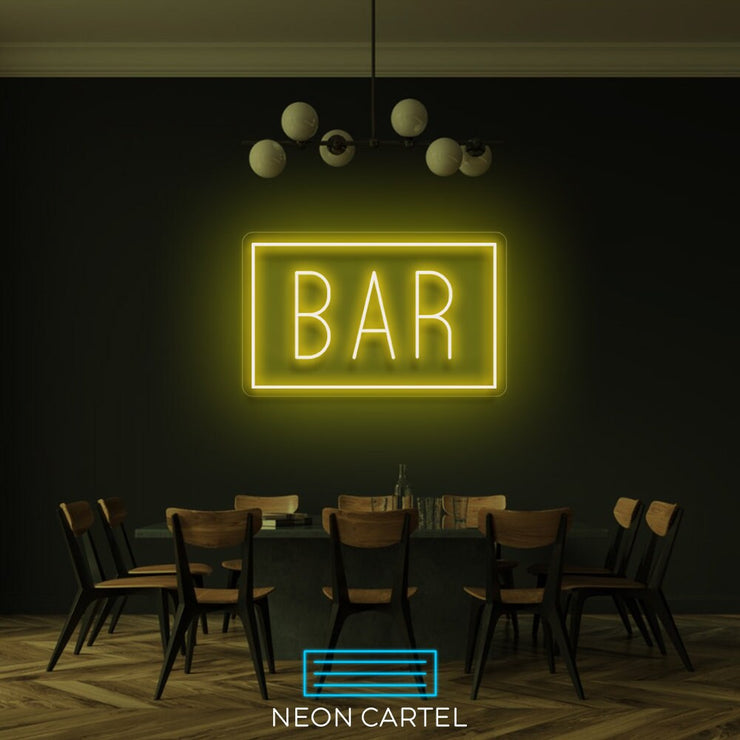 Bar Neon LED Sign