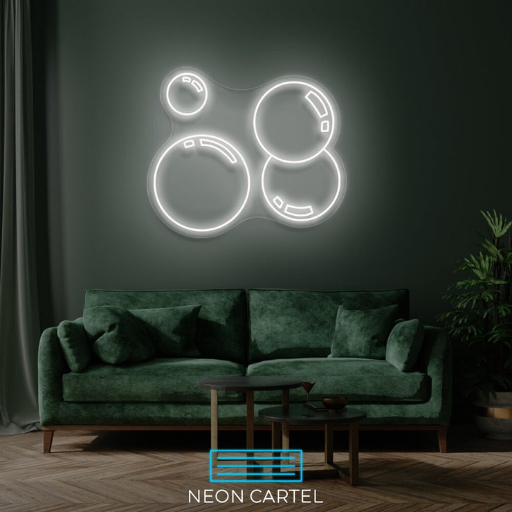 Bubbles Wall Neon LED Sign