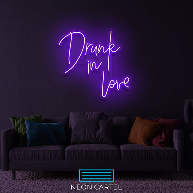 Drunk in Love Neon Led Sign