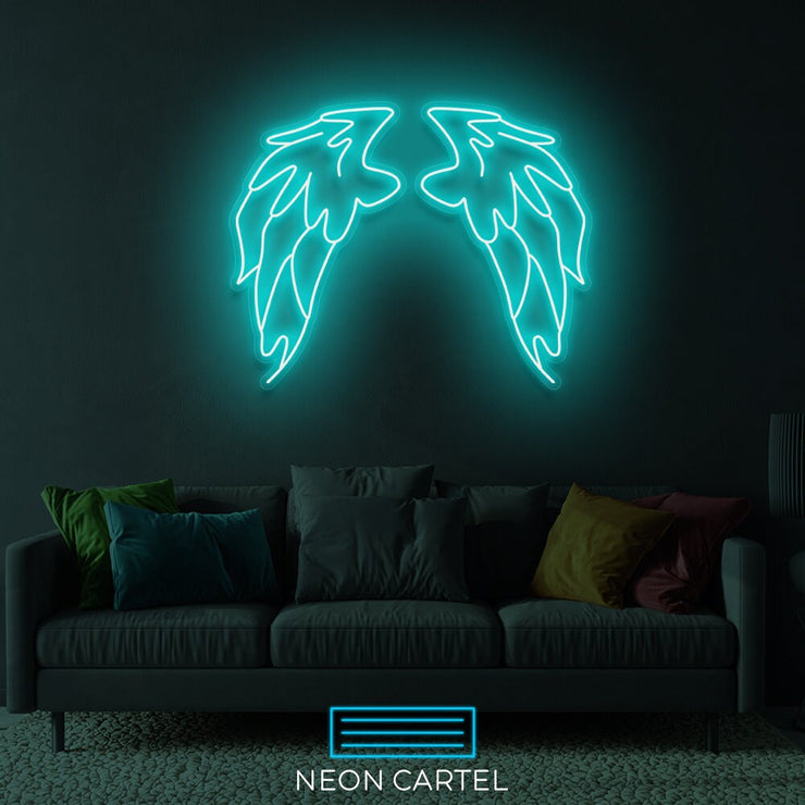 Angel Wings Neon LED Sign