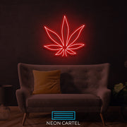 Weed Neon Neon LED Sign