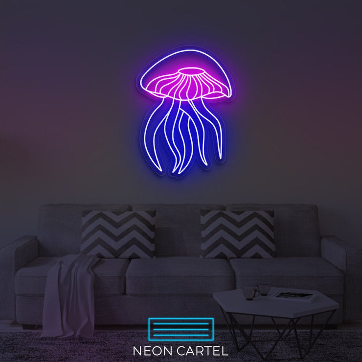 Jelly Fish Neon LED Sign