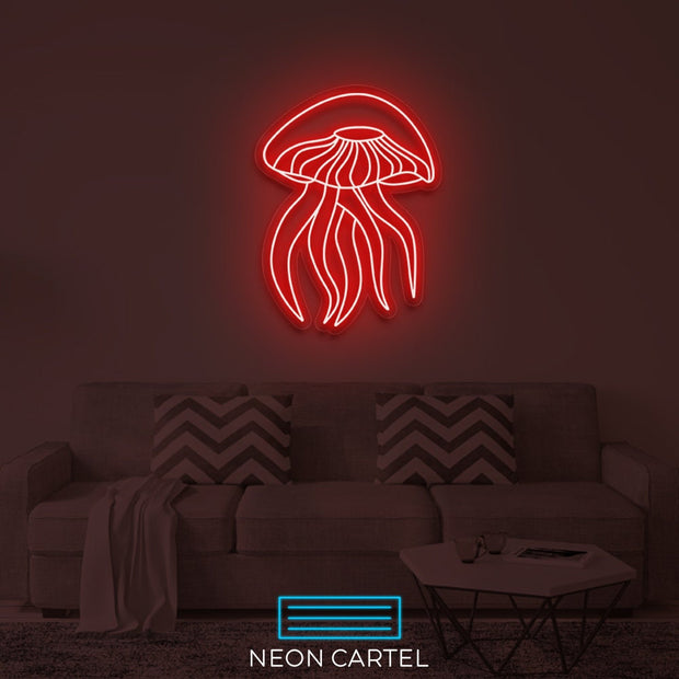 Jelly Fish Neon LED Sign