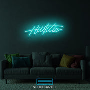 Hustle Neon LED Sign