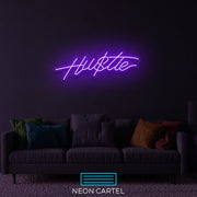 Hustle Neon LED Sign